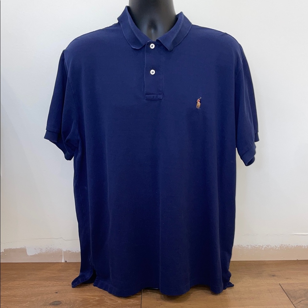 Ralph Lauren Classic Navy Polo Shirt XL